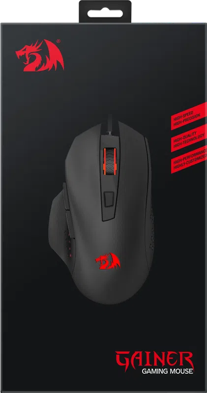 RedDragon - Wired gaming mouse Gainer
