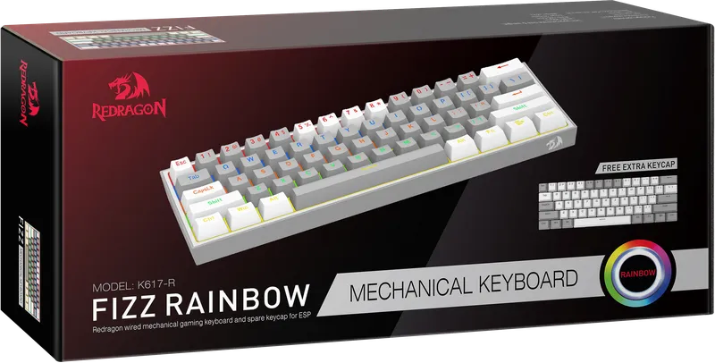 RedDragon - Mechanical gaming keyboard Fizz